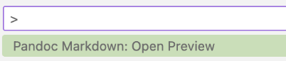 Run the preview command